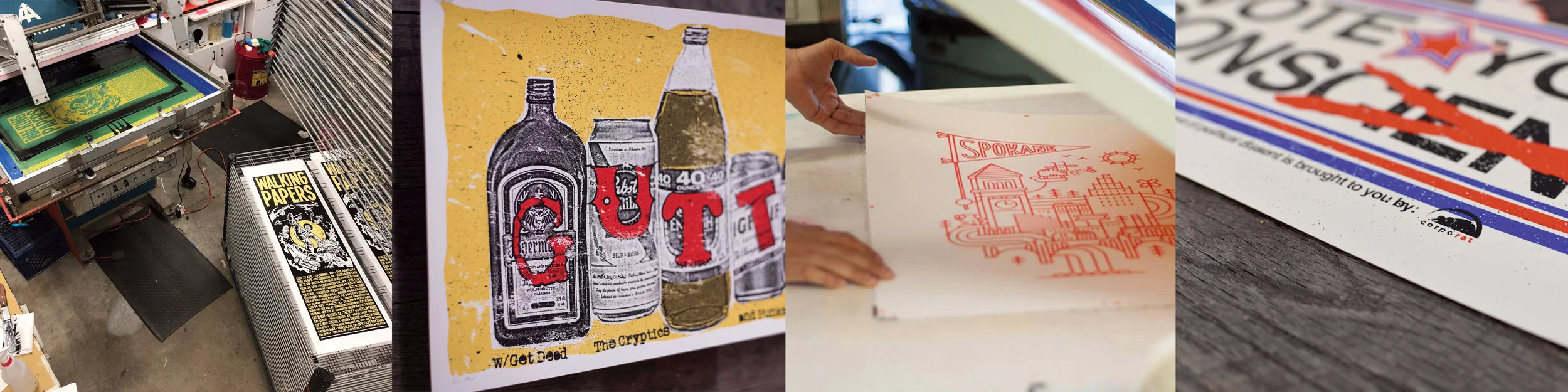 Flatstock4UP printing corporat printshop